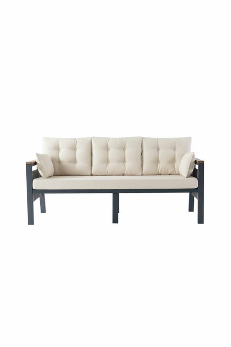 Hanah Home Lilyum 3+1+1+2 - Crema